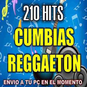 Pack Musica No Enganchada 210 Hits Cumbias Reggaeton Karaoke