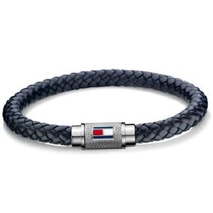 Pulsera Tommy Hilfiger Bijoux  Cuero Hombre Ag. Ofic