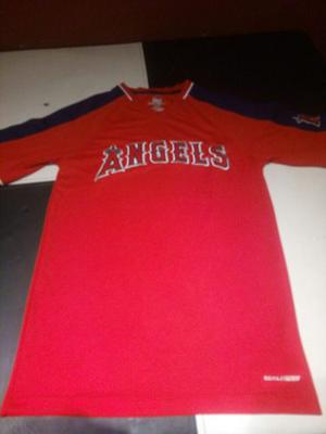 Remera Beisbol Angels Majestic Small