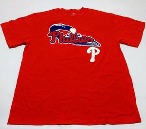 Remera De Baseball De Los Phillies Majestic Talle Xxl