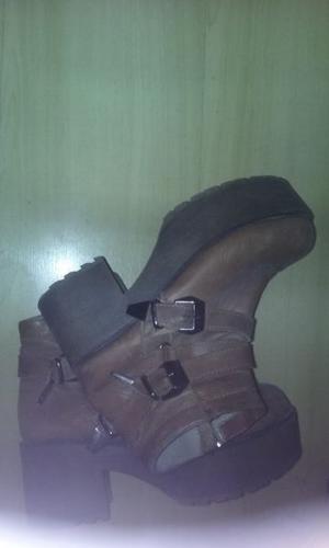 botas cuero 38