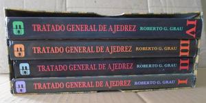 Ajedrez Roberto Grau 4 Tomos Con Estuche