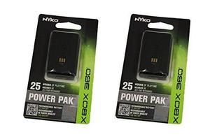 Nyko 2 Xbox 360 Power Pak - Negro - Xbox 360ow==
