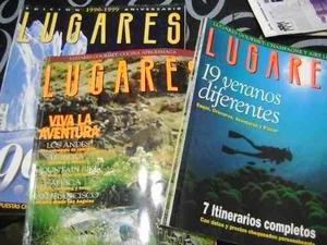 Revistas Lugares Lote De 5 Revistas