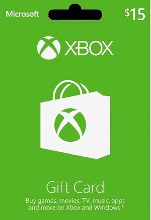 Xbox Live Gift Card Us$ 15 | Entrega Inmediata | Bitcoinshop