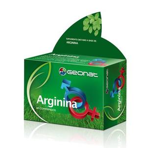 Arginina Potencia Vigor Energía X 60c Geonat Provefarma