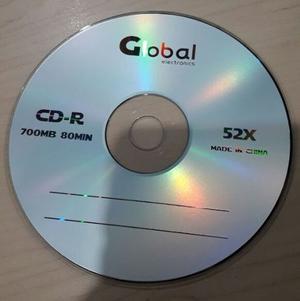 Cd Grabable Global 700 Mb