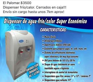 Dispenser de mesa frío/calor.Nuevo en caja!