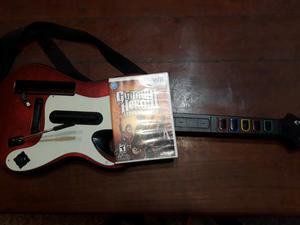 Guitarra de wii para guitar hero