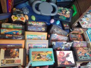 Juegos de sega y cajas originales