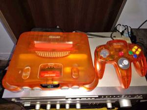 Nintendo 64 orange funcional