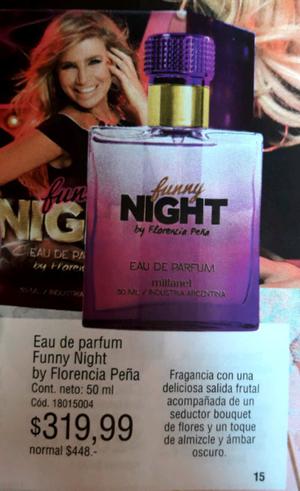 Perfume Femenino Funny Night Florencia Peña