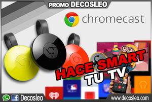 Chromecast 2 de Google NETFLIX YOUTUBE y MAS en tu tv