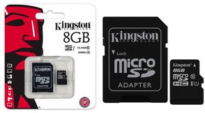 Memoria micro SD Kingston 8GB con adaptador