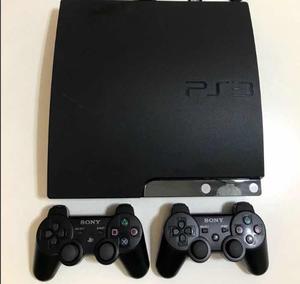 Playstation 3 Slim 120 Gb, Excelente Estado, 3 Joysticks