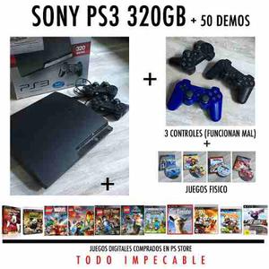 Playstation Psgb + 15 Juegos + Controles Todo Impecable