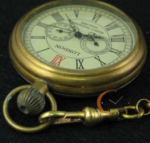 Reloj De Bolsillo Pocket Vintage Retro Con Subdiales