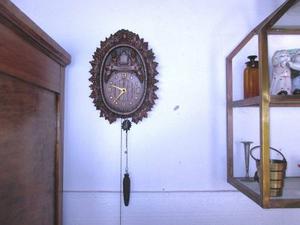 Reloj Pared Antiguo Péndulo, Pesa, Retro Vintage