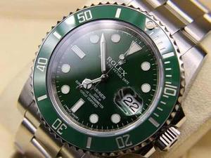 Submariner Automatico Verde Suizo Sumergible