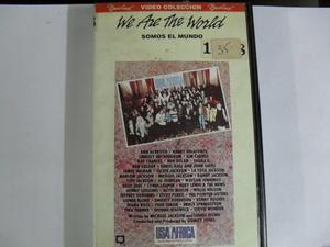 VHS DE WHE ARE THE WORLD