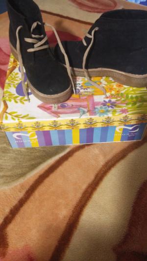 Zapatos de gamuza