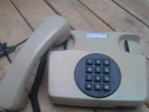 telefono fijo antiguo de telecom excelente funciona