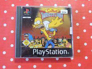 the Simpsons Wrestling ps