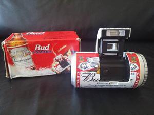 Cámara De Fotos Lata Budweiser - En Caja Ideal