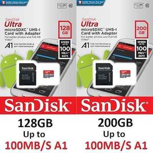 Micro Sd Sandisk 128gb - Originales - Envio Gratis