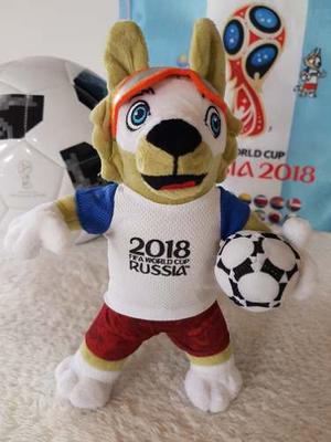 Peluche 25cm Mascota Zabivaka Mundial Rusia  - Calidad