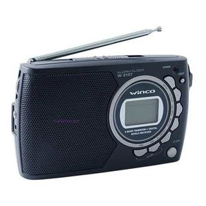 Radio Am/fm Reloj Despertador Winco W- Dual