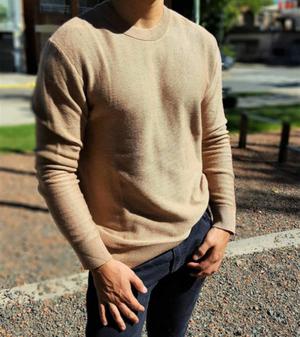 Sweater beige L hombre nuevo