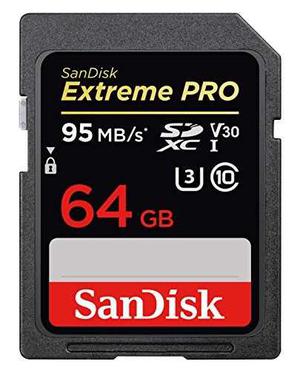 Tarjeta De Memoria Sandisk Extreme Pro 64gb Sdxc Uhs-i (sdsd