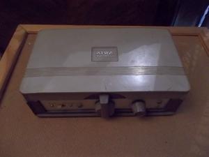 antiguo mini grabador cinta abierta aiwa tp-32a de coleccion