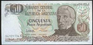 50 Pesos Argentinos A  Lopez - G. Col681b (ba)