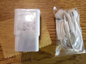 Auriculares y adaptador USB para Samsung S6 NUEVOS SIN USO