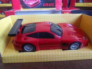 Autito Ferrari 575 Gtc Shell 1:38 Vrooom A Friccion Y Pilas