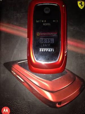 Celular Nextel I897 Ferrari Version Red Flip Rojo Exelente 9