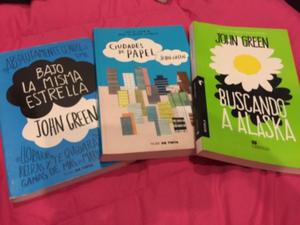 Libros John Green x3