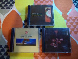 Vendo Depeche Mode Lote de 3 Cd's