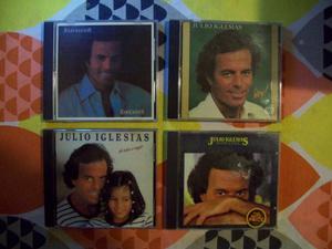 Vendo Julio Iglesias Lote de 8 Cd's