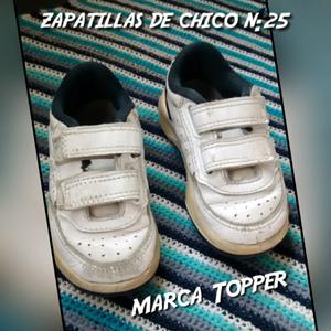 Zapatillas Topper usada n 25