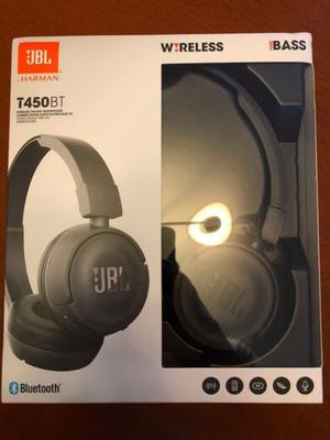 Auriculares Inalambricos Bluetooth JBL T450BT Nuevos,