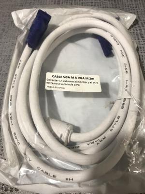 Cable VGA 2 mts reforzado