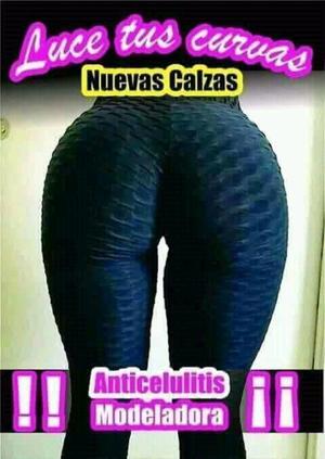 Calzas anticelulitis con relieve