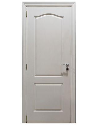 Puerta Placa Craftmaster Blanca 80 Marco Madera Tabique 10