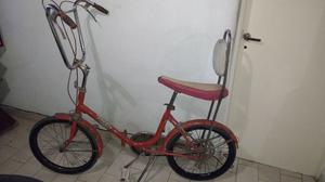 bicicleta plegable vaquera