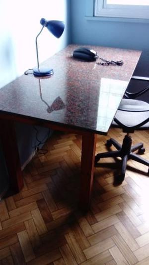 mesa tapa granito