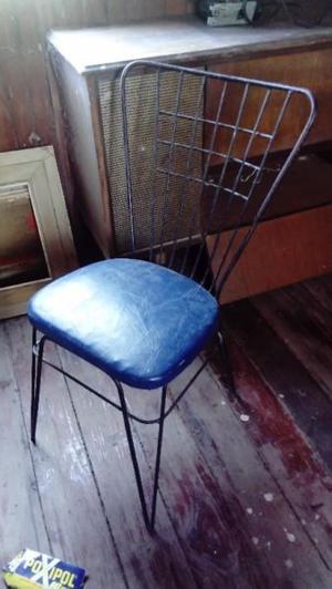 sillas vintage hierro