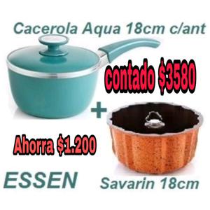 Essen Cacerola 18 Cm + Savarin 18 Cm